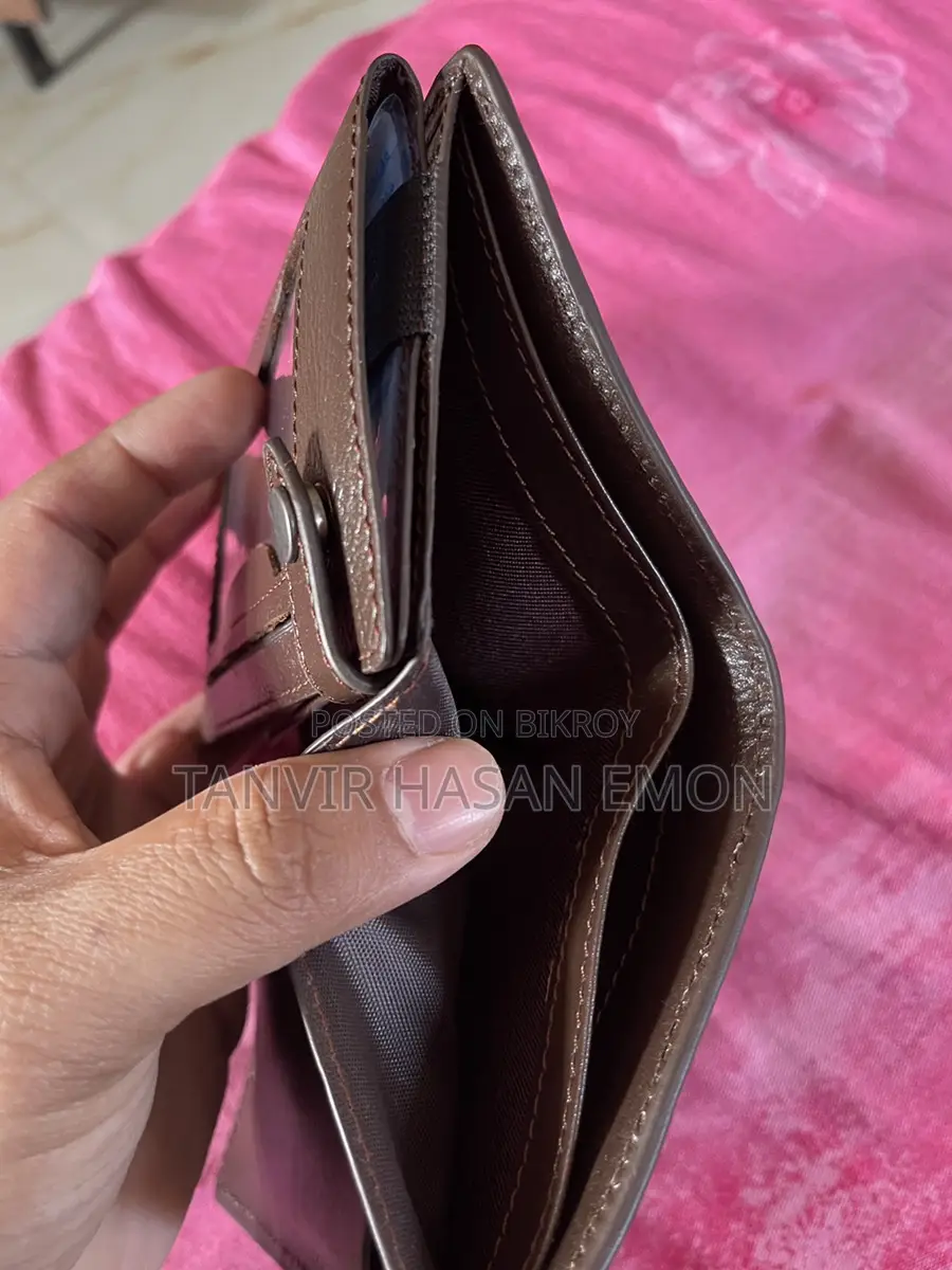 Moto Wallet Genuine Leather