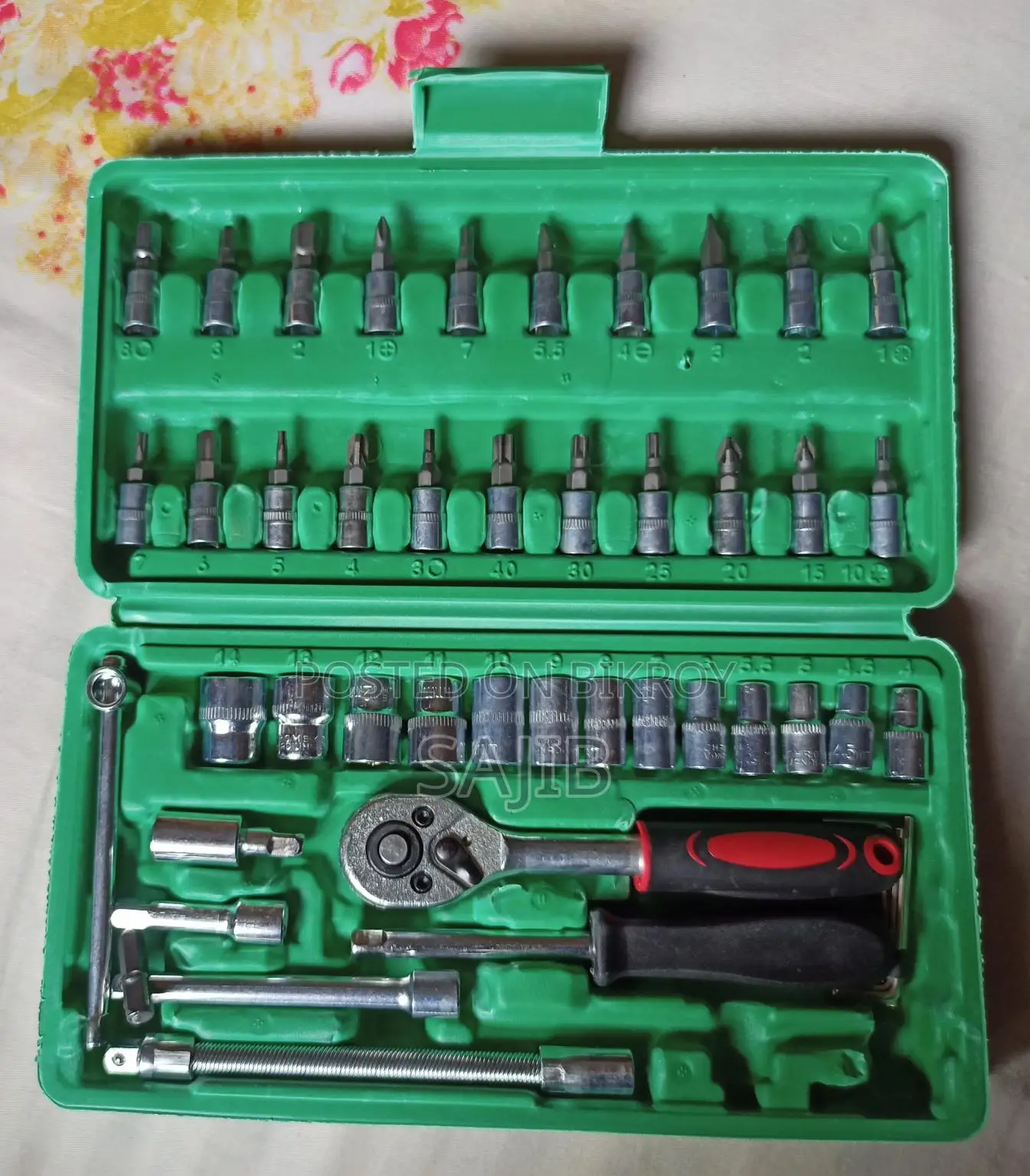 46 PCS Socket Wrench Set