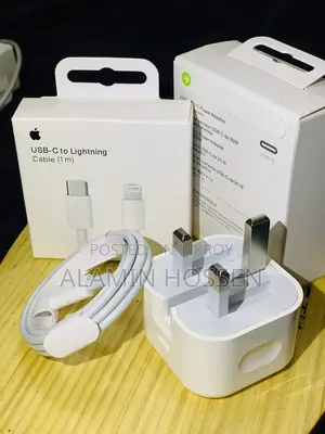 Iphone 20w Fast Charger Adapter & Type-c to Lightning Cable (warranty)