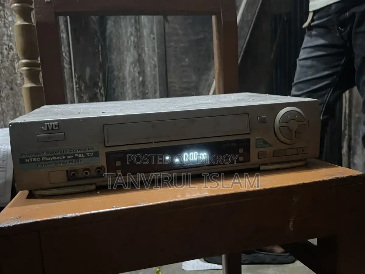 TCL TV, JVC DVD PLAYER combo