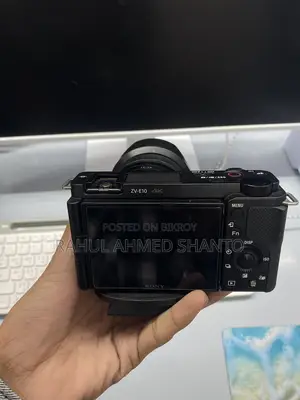Sony Zv E10 Body Plus 35mm 1.8 Lens || Dji Ronic Sc Gimbal