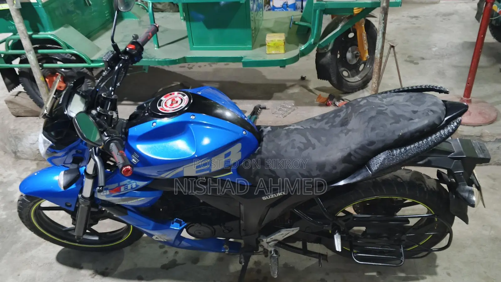 Suzuki Gixxer Monotone . 2018
