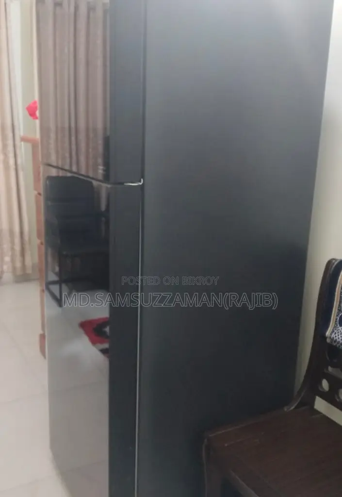 Hitachi Big 2 Glass Series Refrigerator| R-vg560p7pb(gbk) Kd | 489 L