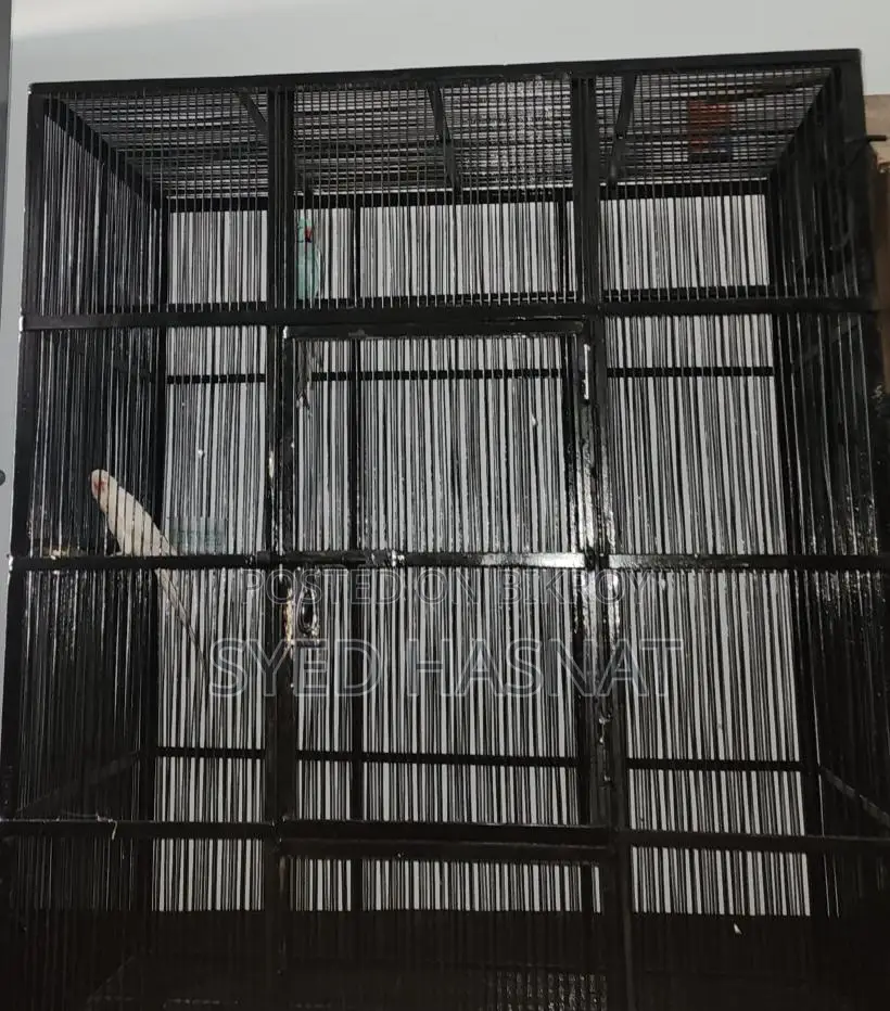 5ft/4ft Large Bird Cage with Wheels