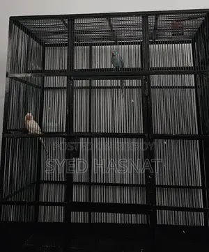 5ft/4ft Large Bird Cage with Wheels