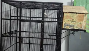 5ft/4ft Large Bird Cage with Wheels