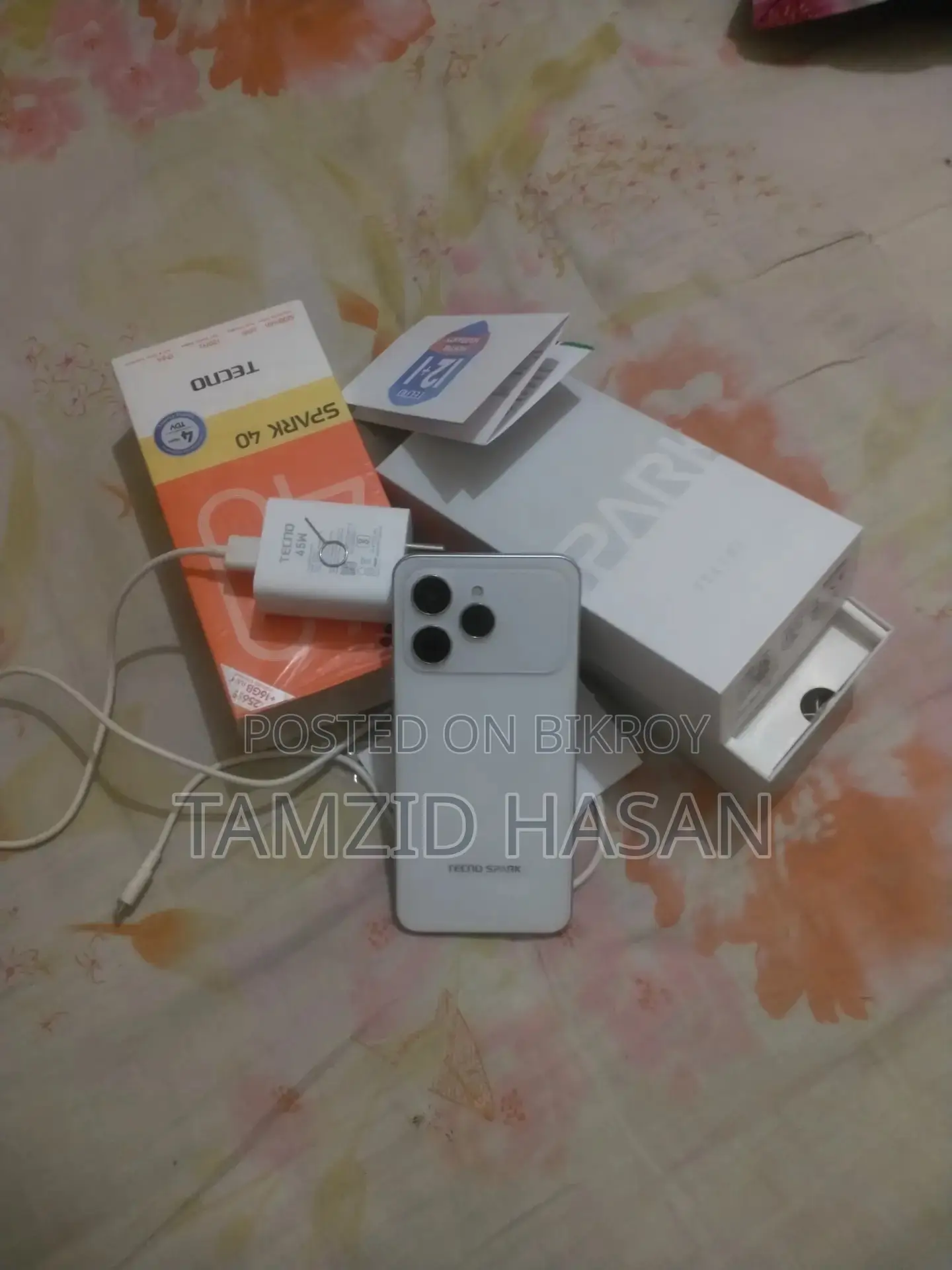 Tecno spark 40 (Used)
