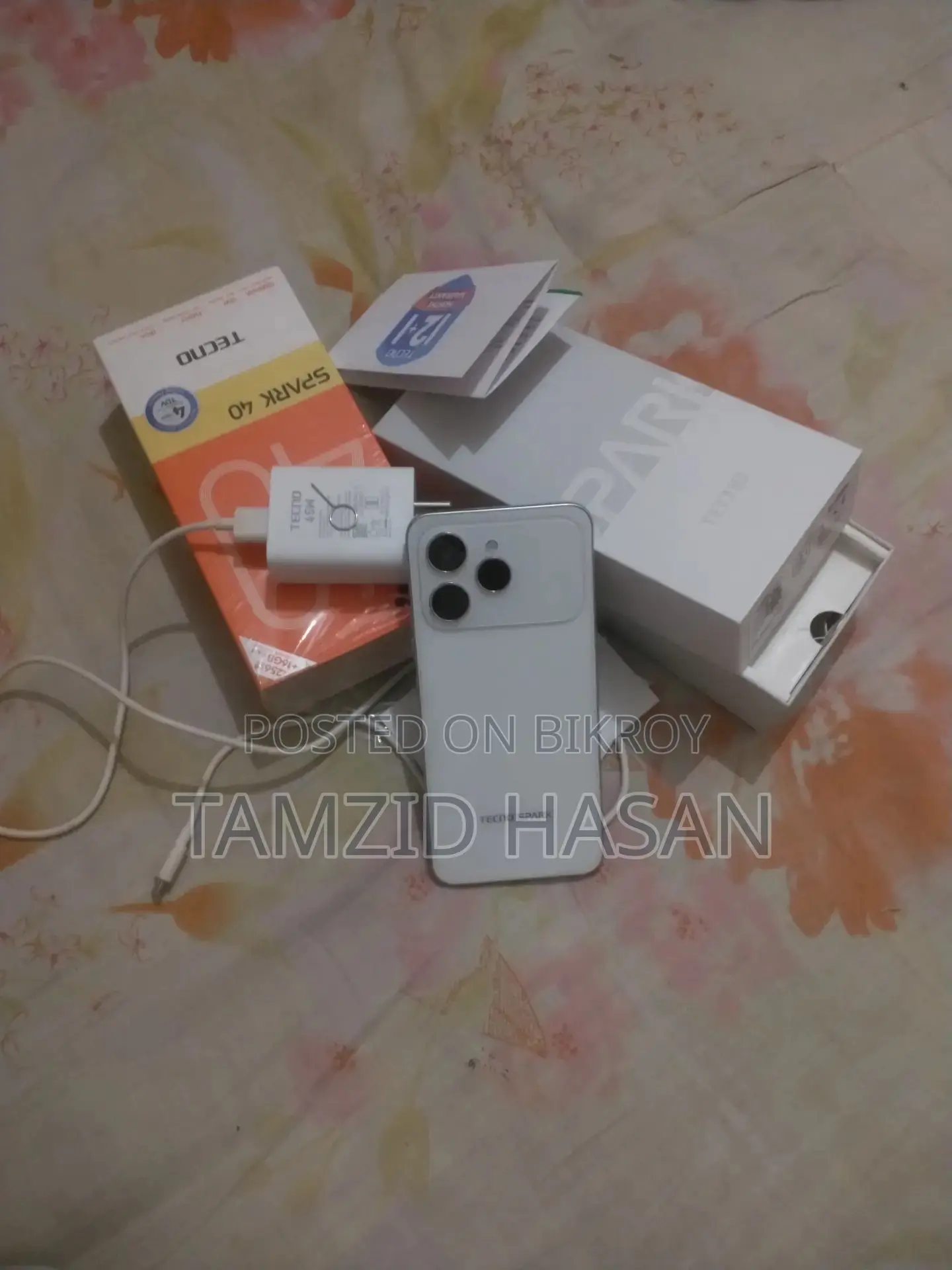 Tecno spark 40 (Used)