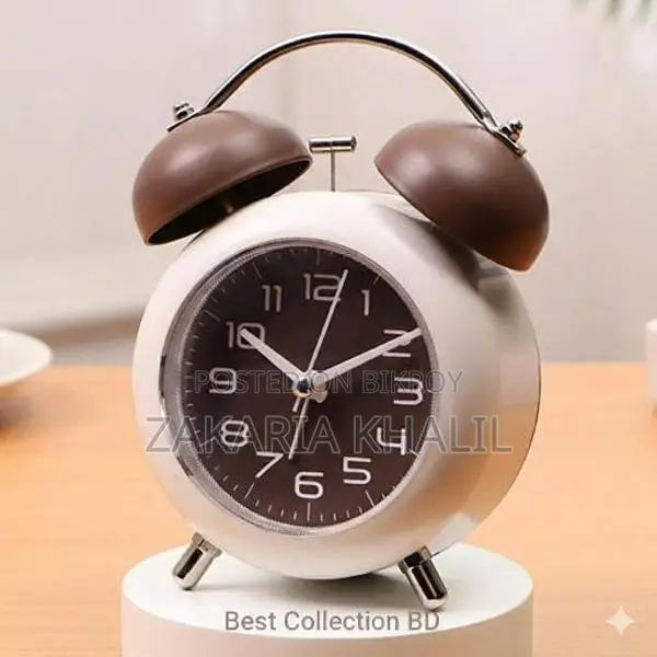 এবার ঘুম ভাঙ্গাতে এ ঘড়ি যথেষ্ঠ Classic Vintage Double Bell Alarm Clock