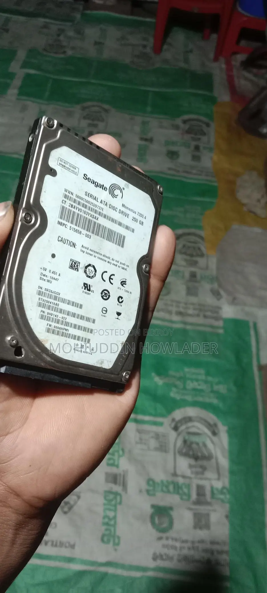Esastegehdd 500gb