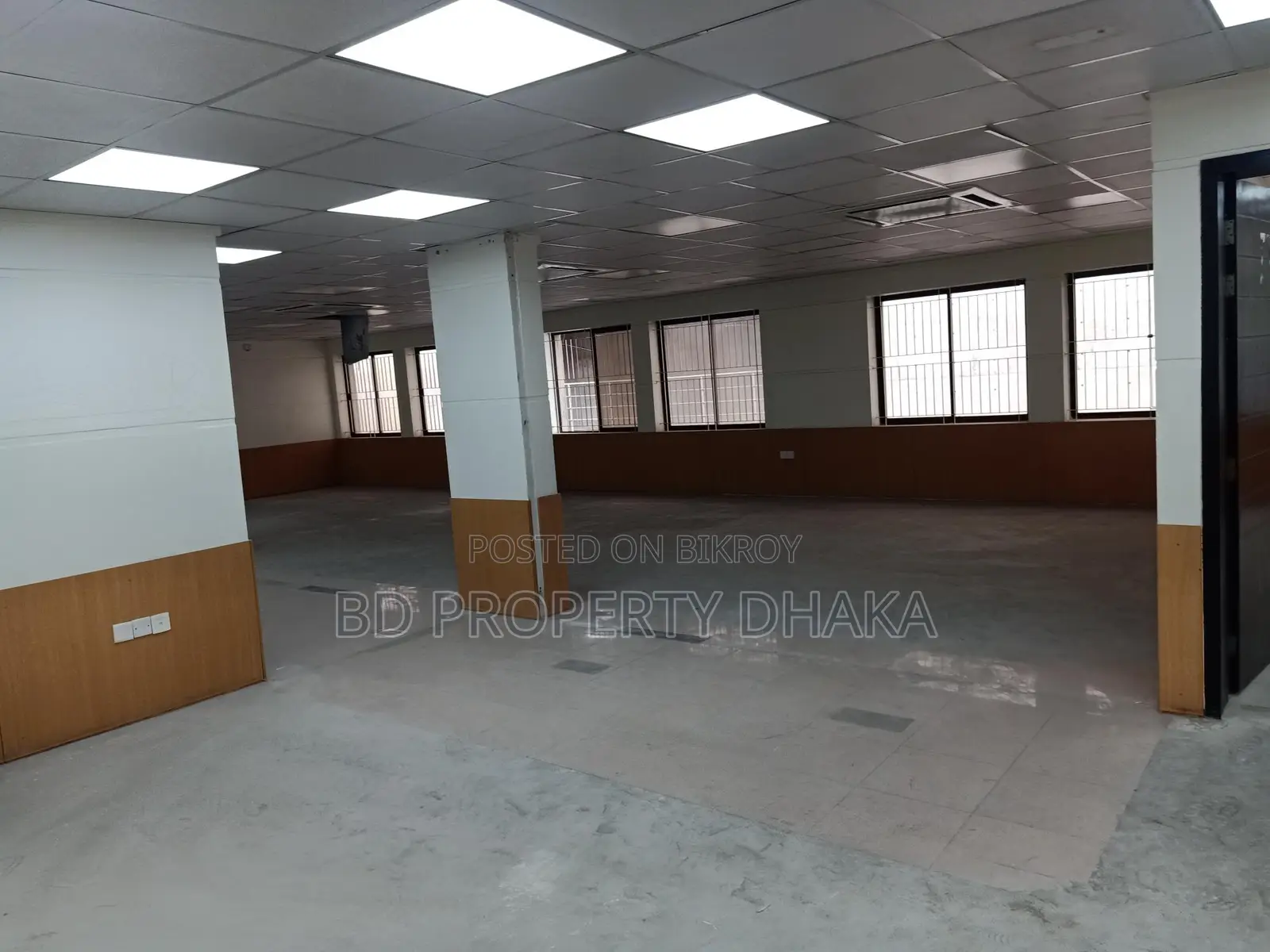 3000 Sqft Open Commercial property rent in Gulshan