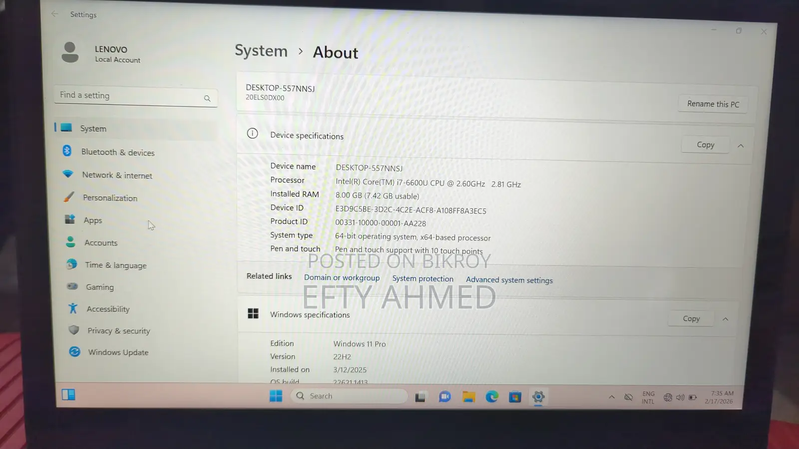 Urgent Sell Lenovo Yoga 460