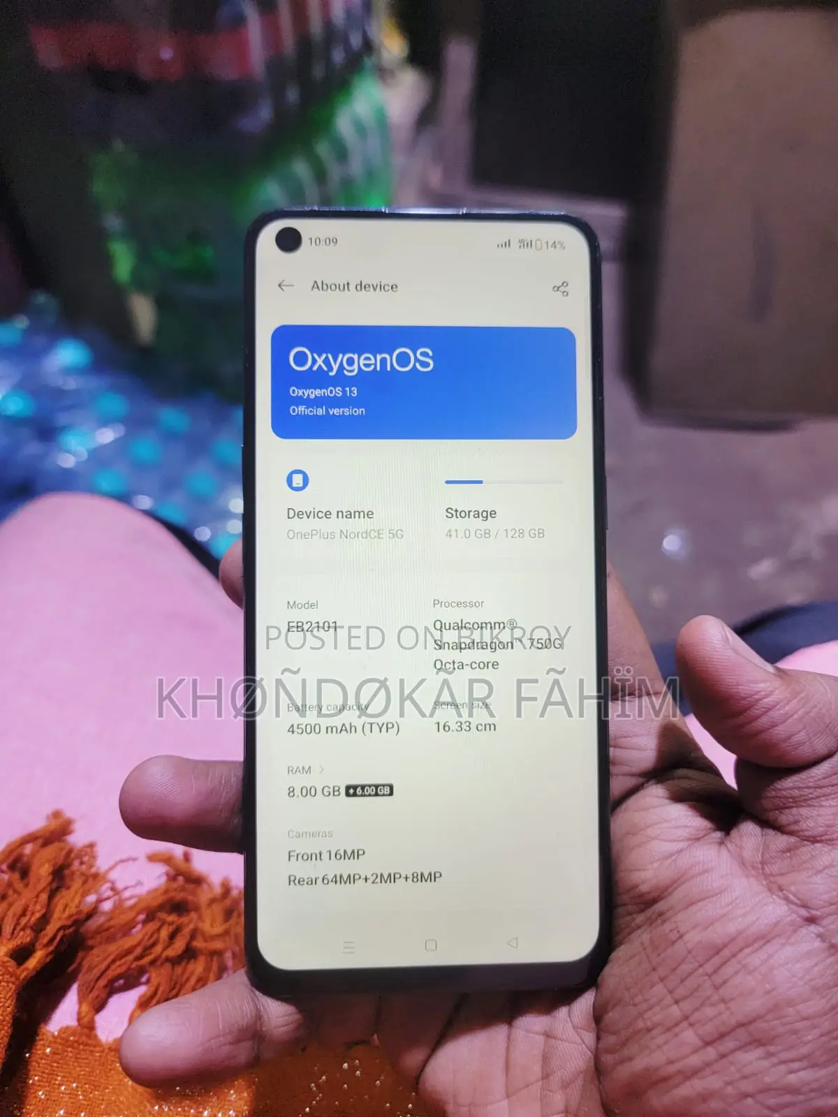 OnePlus Nord CE 5G (Used)