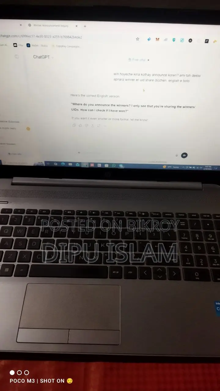 Hp Notebook 250 G9