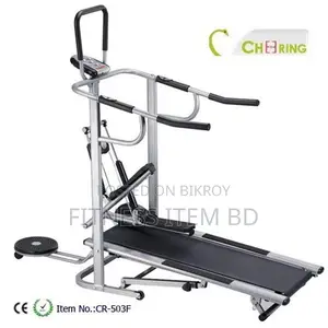 5-in-1 Best Quality Manual Treadmill Made in Taiwan