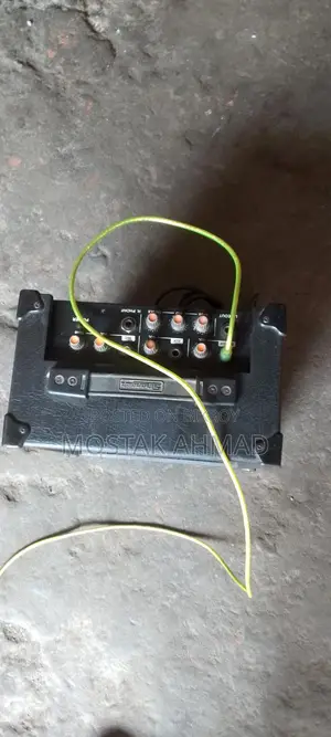 A lightly used sound system for sale