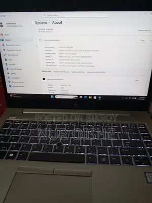 Laptop HP EliteBook 840 G6 8GB Intel Core i5 SSD 256GB