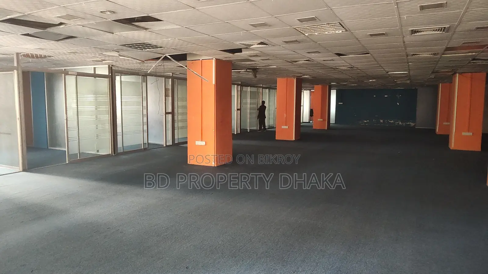 12500 Sqft Open Commercial Space Rent in Mohakali Avenue