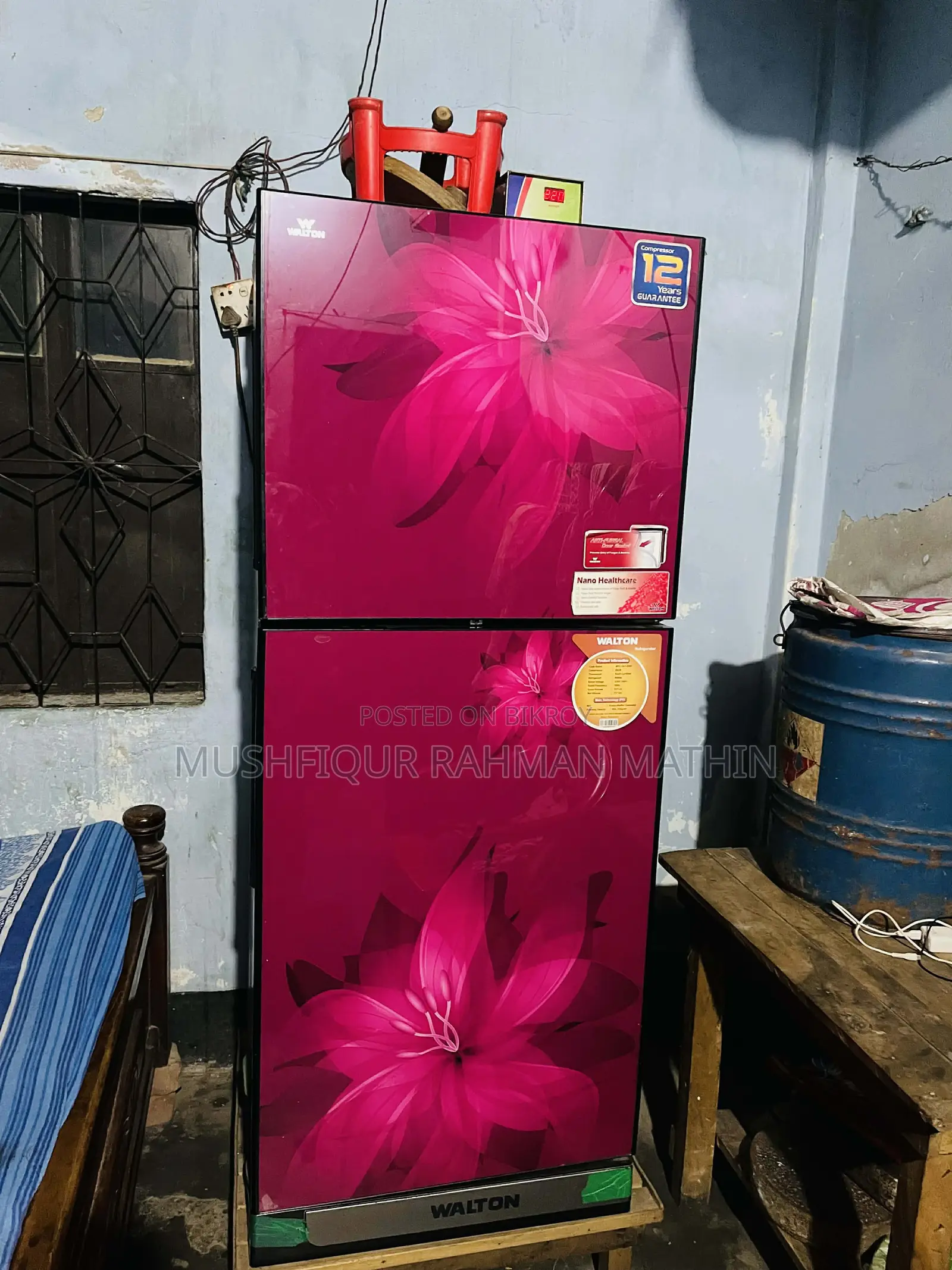 Selling a fridge