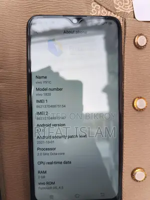 Vivo Y19 c (Used)
