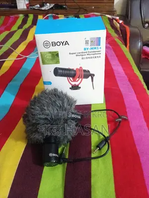 Boya MM1+ Super Cardioid Condenser Shotgun Microphone