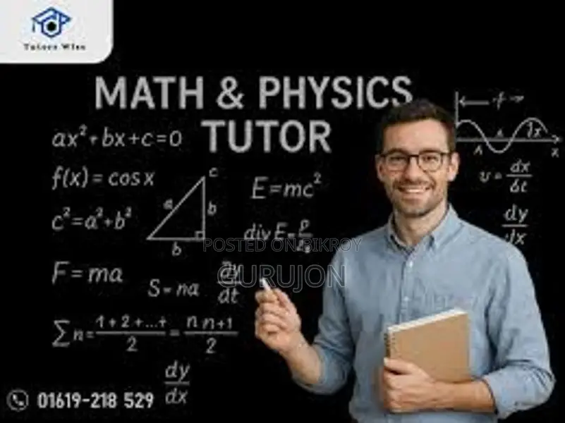 MATH & PHYSICS HOME TUTOR@UTTARA_BANANI