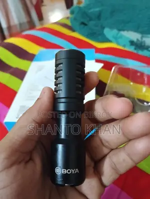 Boya MM1+ Super Cardioid Condenser Shotgun Microphone