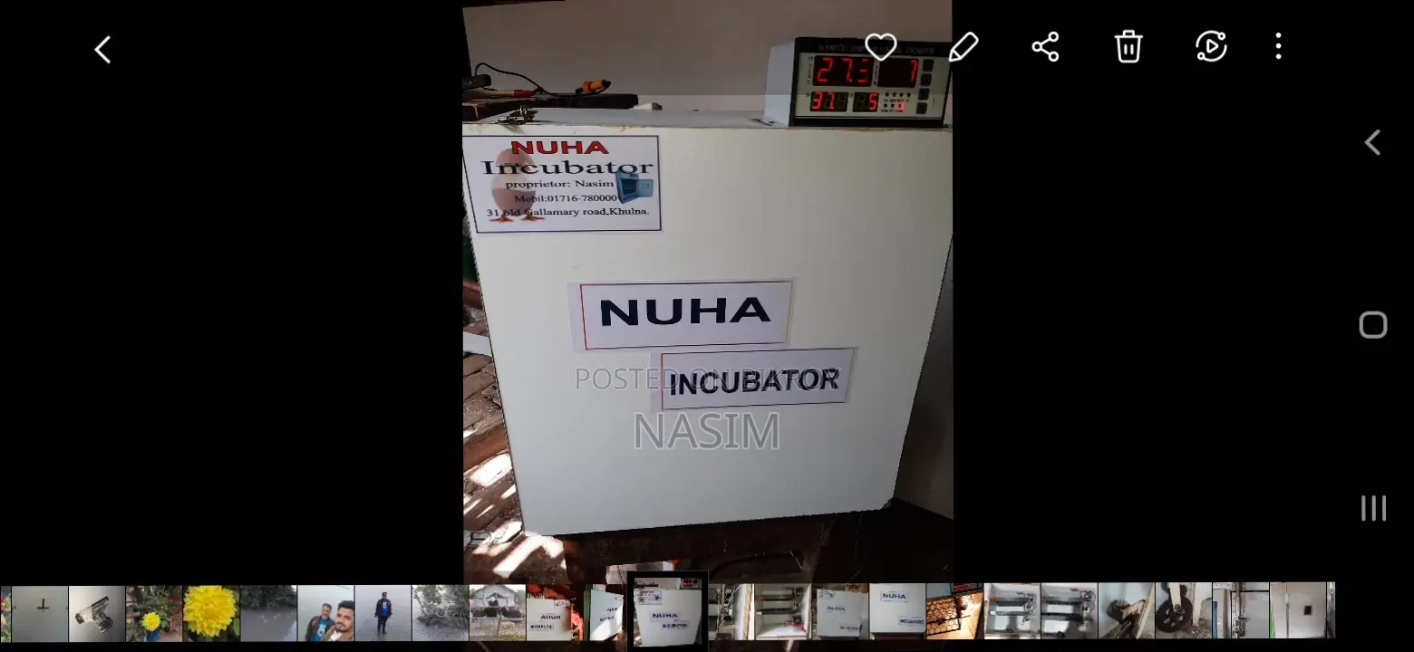 Automatic and Semi-Automatic Incubator