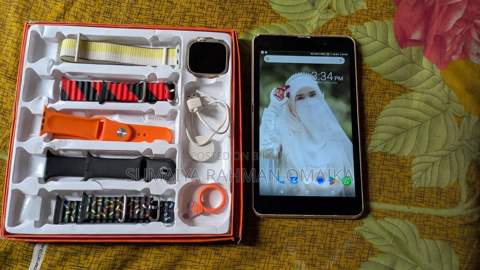 Symphony Tab 60 + Smart Watch Ultra
