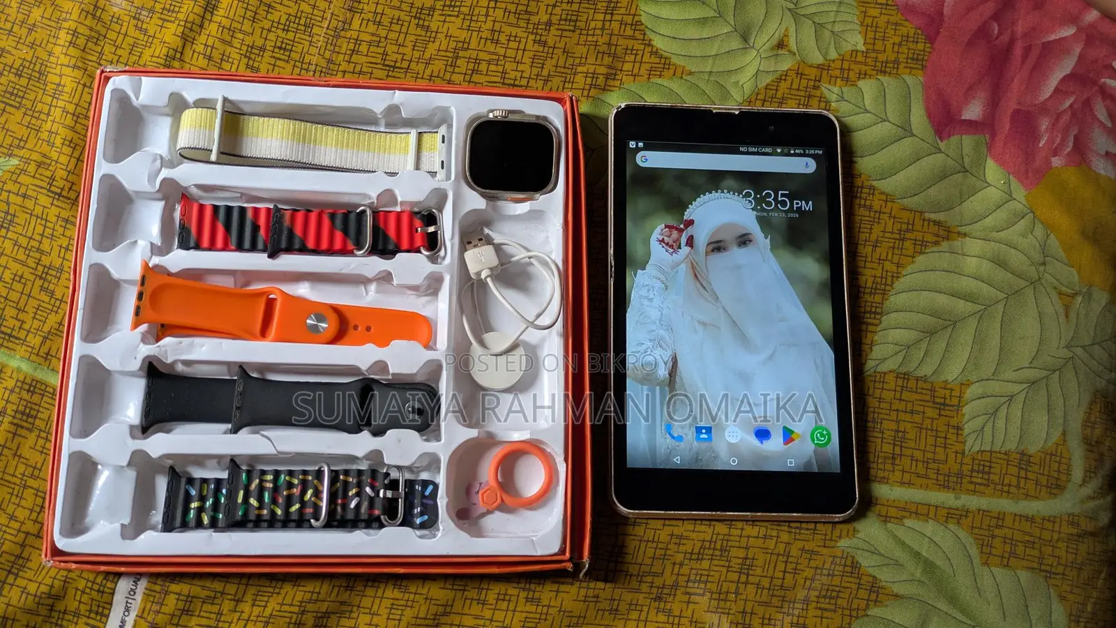 Symphony Tab 60 + Smart Watch Ultra