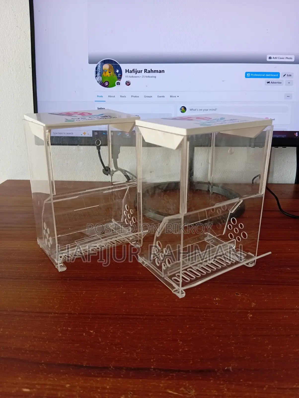 Bird Food Hopper