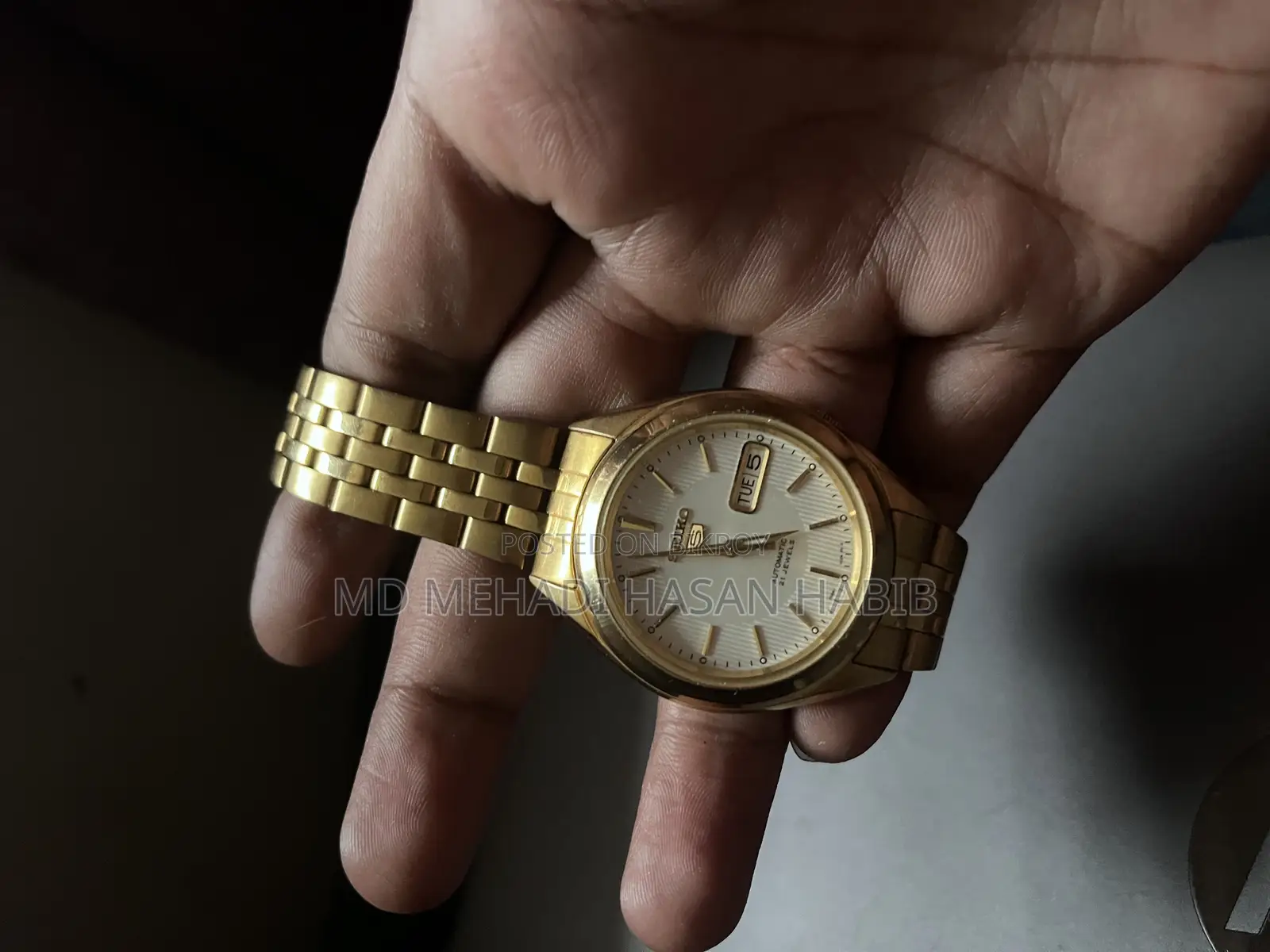 Ww0916 Seiko Automatic Belt Watch Snkl26k1
