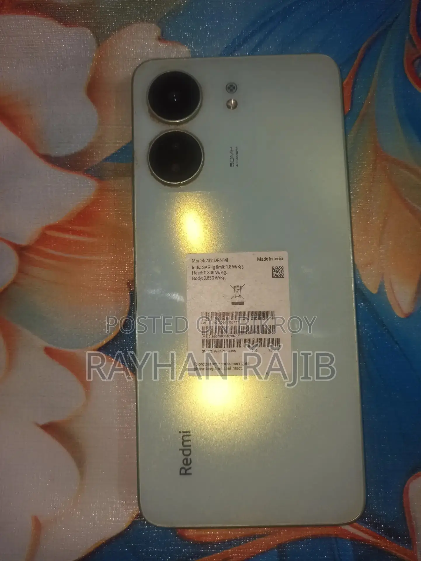 Xiaomi Redmi 13c . (Used)