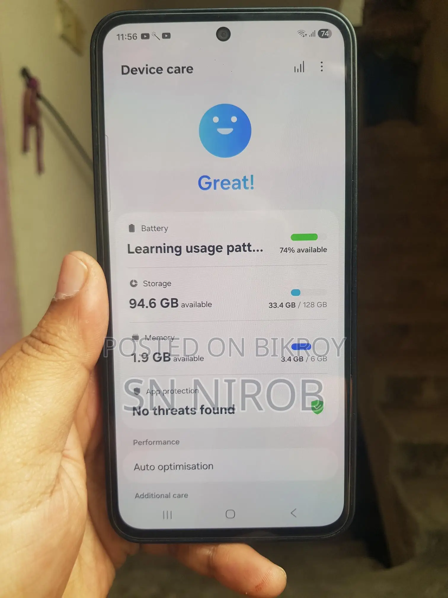 Samsung Galaxy M35 5G . (Used)