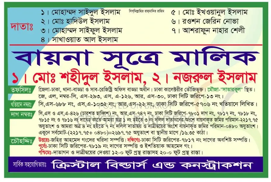 ক্রিস্টাল লেকভিউ বিনিয়োগ এবং বসবাসের জন্য একটি আদর্শ প্লট।