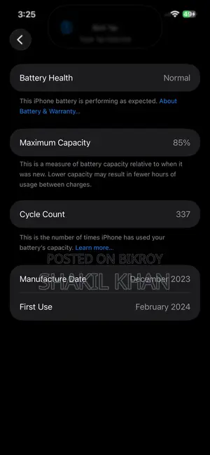 Apple iPhone 15 pro max 512 Singapore 🇸🇬 (Used)