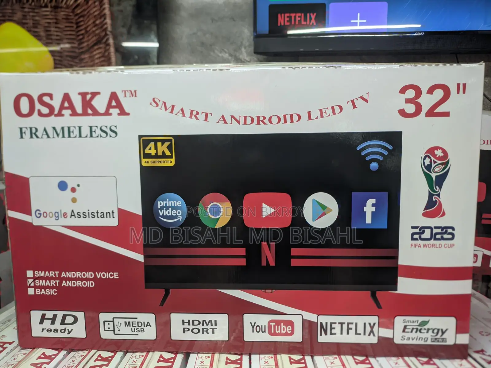 32" Osaka Smart Android TV