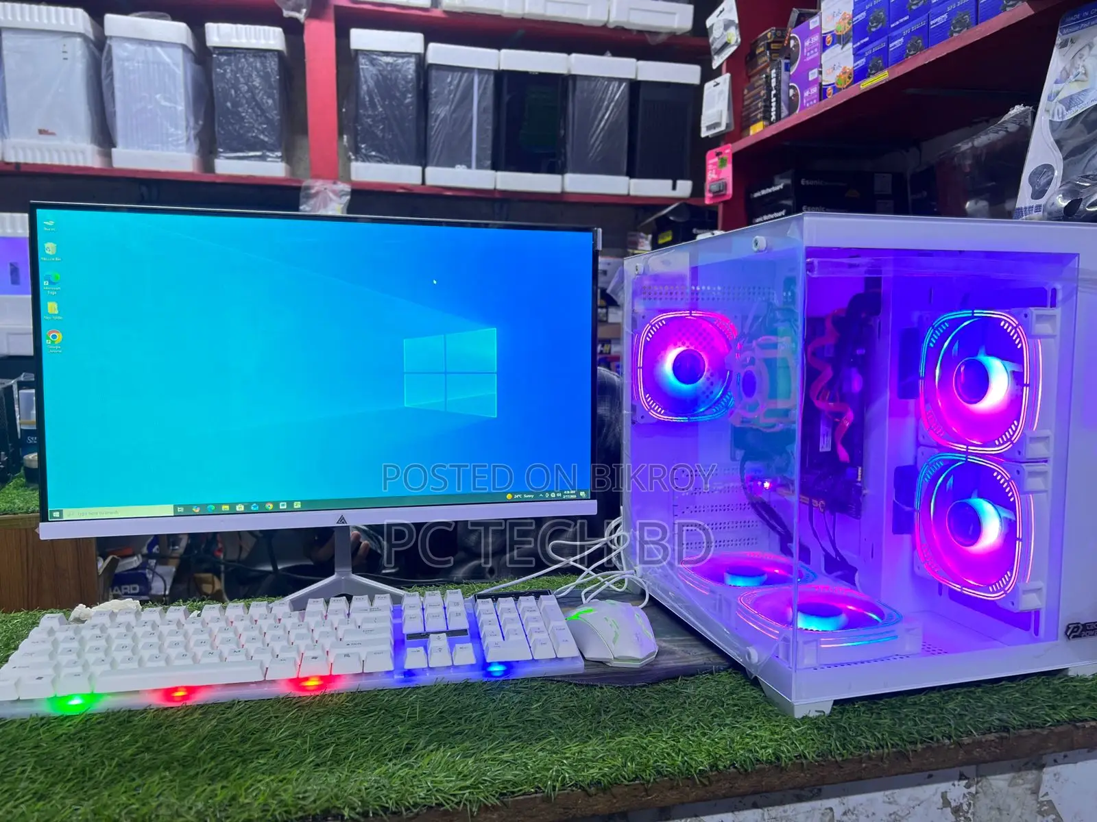 7TH GEN Core i5__8GB RAM DDR-4 128GB SSD__1-TB HDD + IPS 20"LED