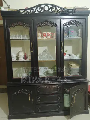 Teak Wood Showcase