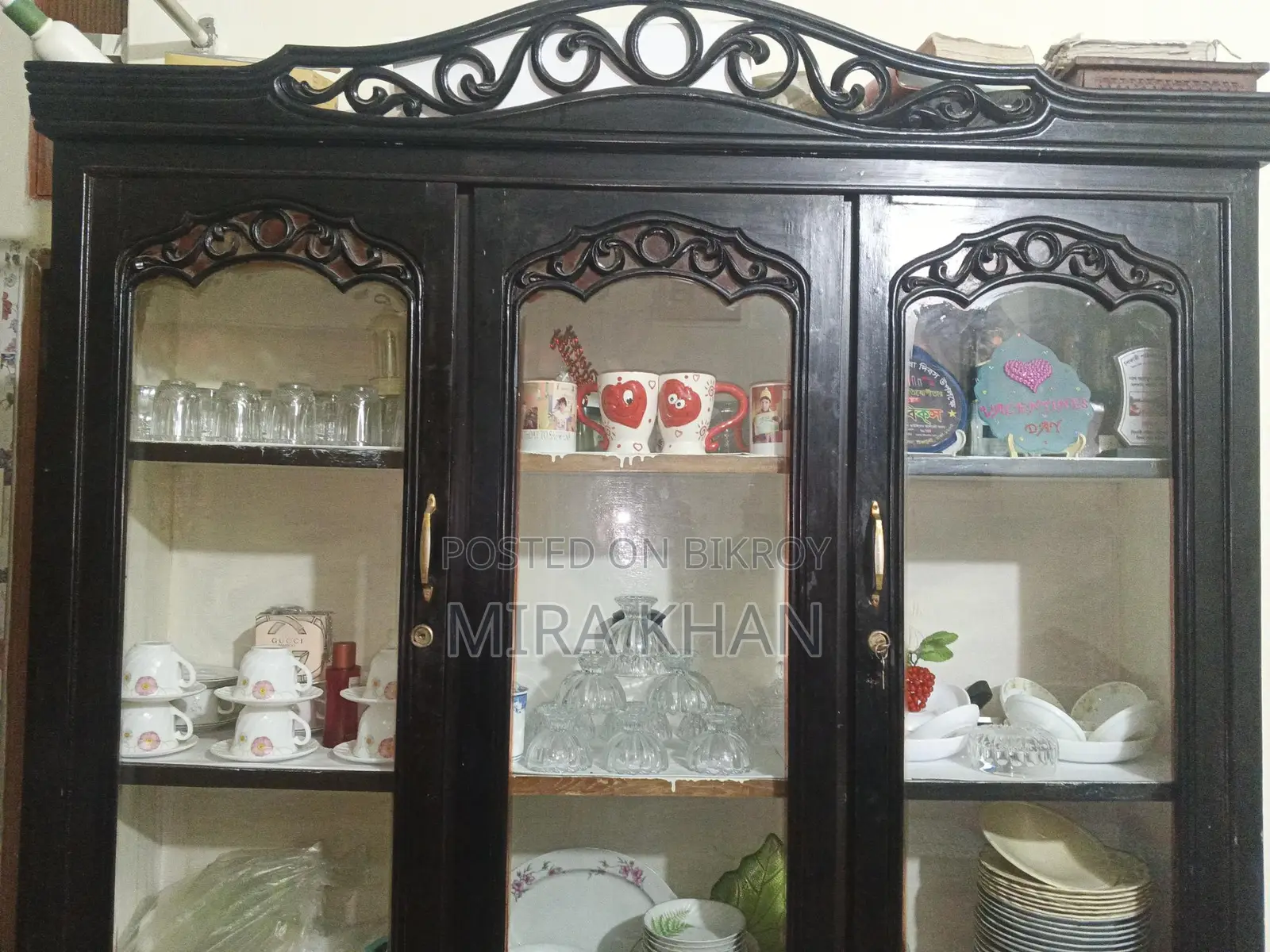 Teak Wood Showcase