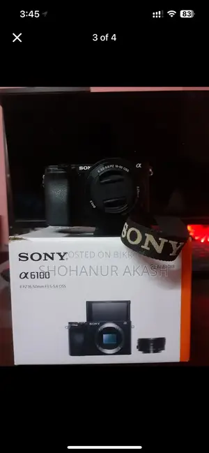 Sony A6100 16-50 Kit with Dual Battery, Charger, and Full Box