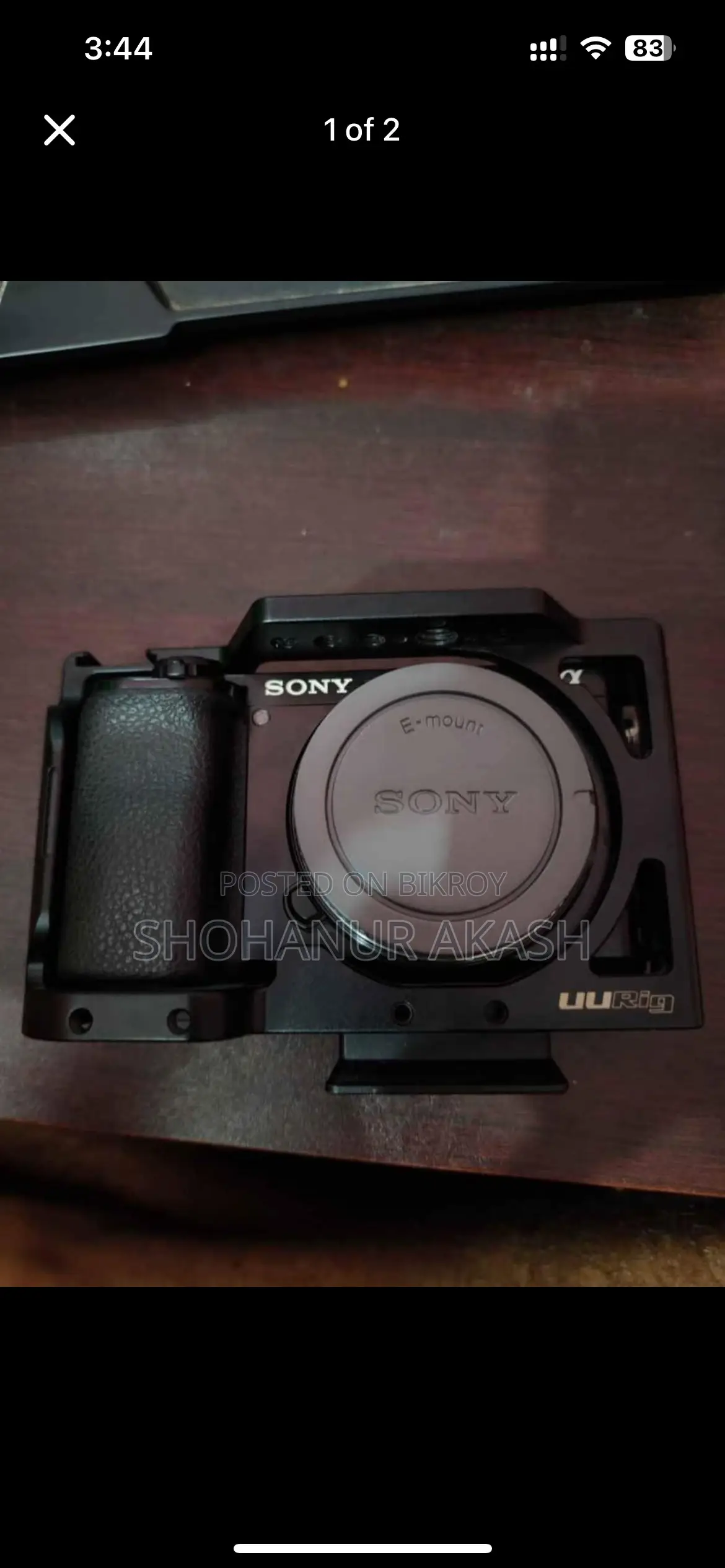 Sony A6100 16-50 Kit with Dual Battery, Charger, and Full Box