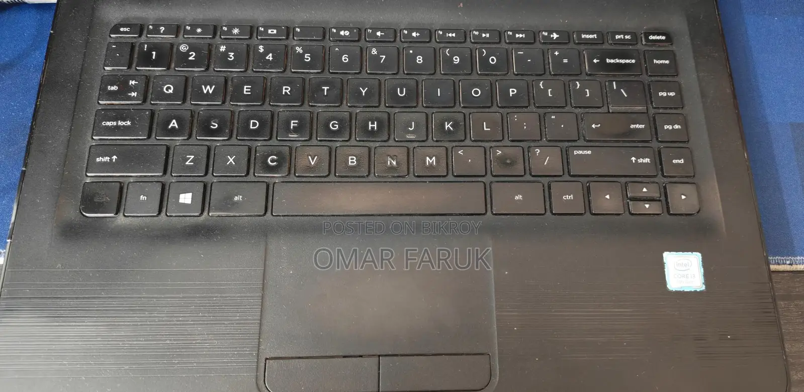 HP Pavilion 3168NGW Core i3 7th Gen (8GB RAM & 256GB SSD) Laptop