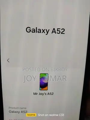Samsung Galaxy A52 (Used)