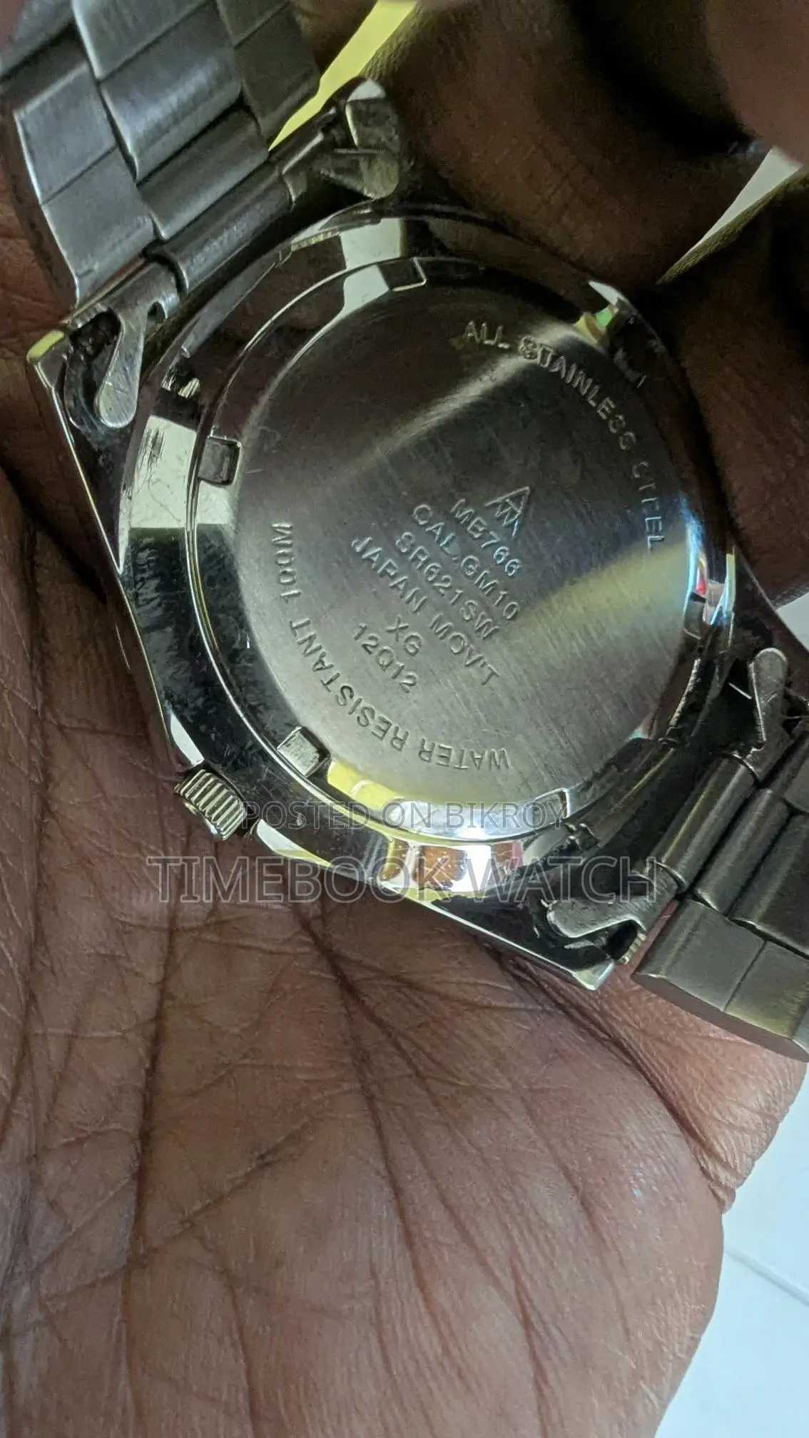 Accurate Steel Watch Blue Dial