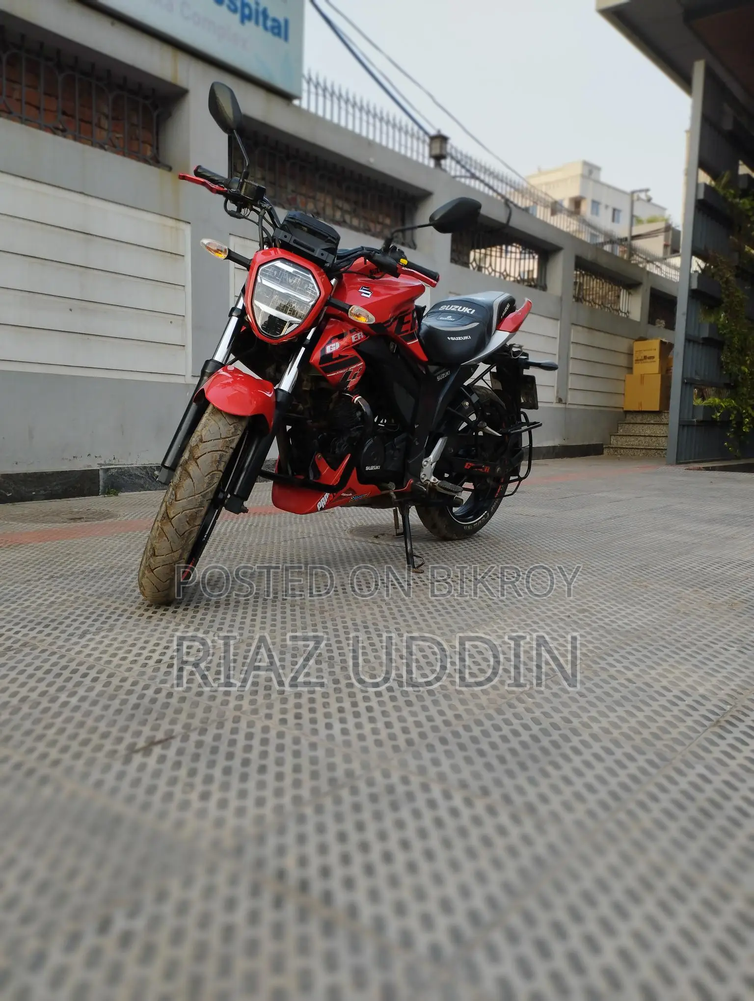 Suzuki Gixxer Monotone Motorbike 2018