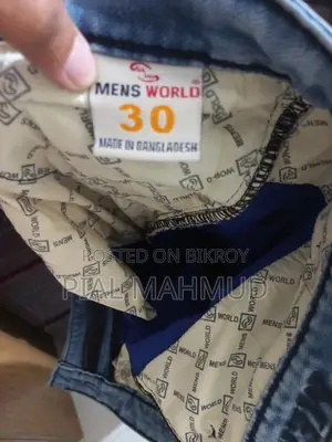 Men's World Denim Jeans Navy Blue Premium