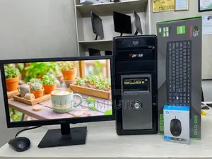 Desktop Computer-DDR3 PC_RAM 4GB_HDD 320GB_Dell 19" Monitor_Mouse_Keyboard