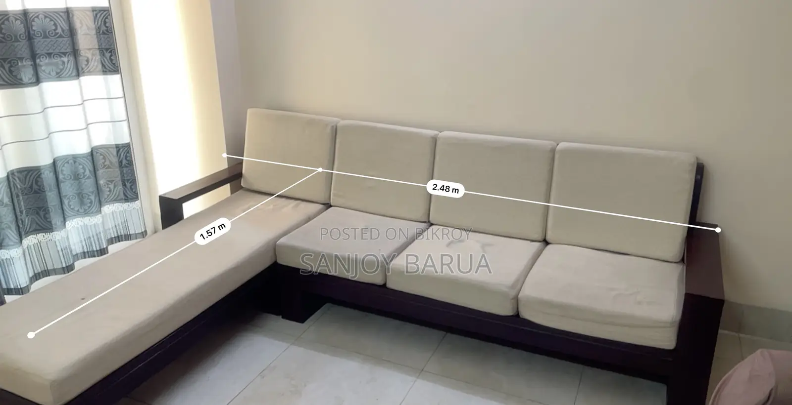 Teak Wood Sofa