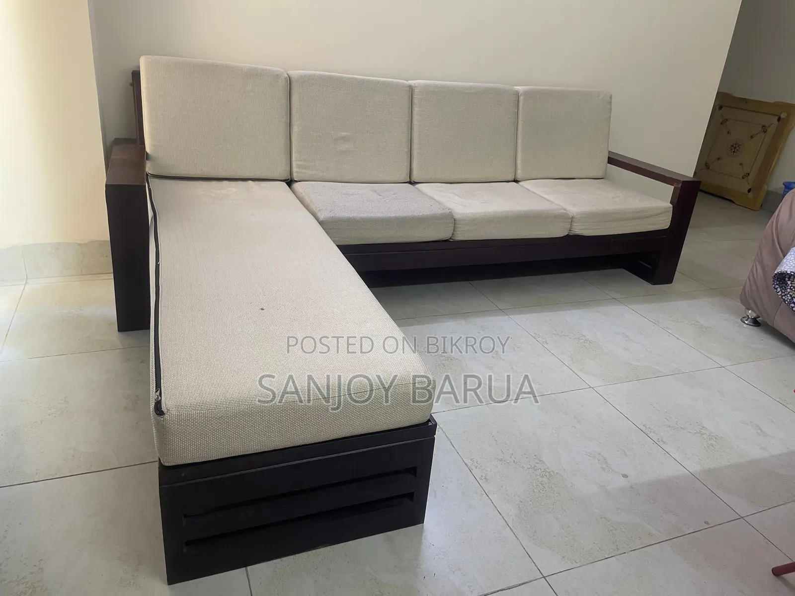 Teak Wood Sofa